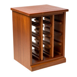 Kessick Wine Cellars - Stain color options on Sapele Mahogany - ボトル・ワインラック