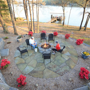 Flagstone and Landscaping