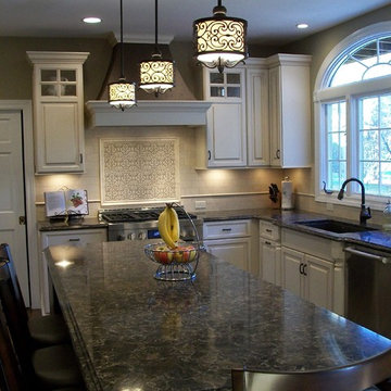 Chocolate and Cream Kitchen