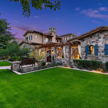 French Villa Exterior