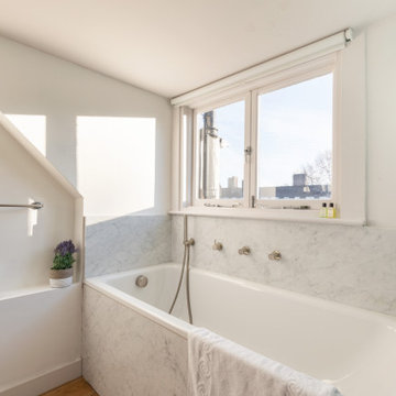 Window in a bathroom brightens any day!