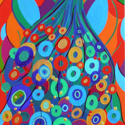 Le Paon, sold - Paintings