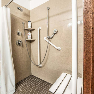 Level Entry Tub-To-Shower Conversion