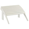 White Adirondack Ottoman