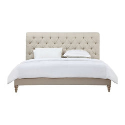 Oxford Linen Bed - Platform Beds