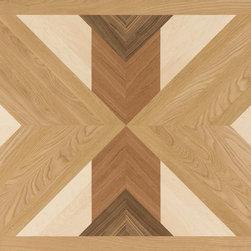 Arrowhead Artisan Wood Rug - Hardwood Flooring