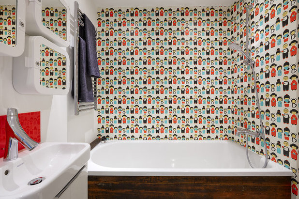Современный Ванная комната by Avocado Sweets Design Studio