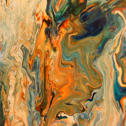 Creamsicle on the Rocks - Paintings
