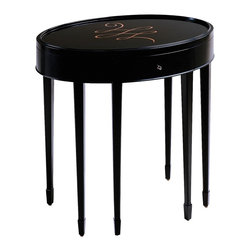 Oval End Table - Baker Furniture - Side Tables And End Tables