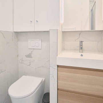 Projet Charles / Rénovation de la salle de bain et coin toilettes