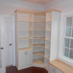 Home Office; Fairfax, VA - Storage Cabinets