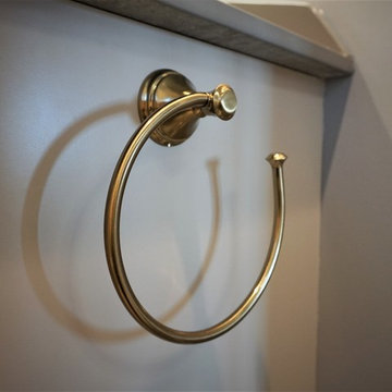 Gold and Both Bathroom