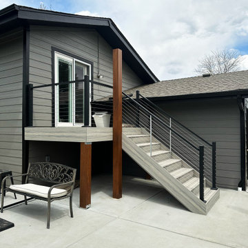 James Hardie New Deck Cable Railing + Shade Sail Posts