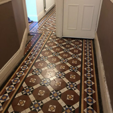 Repairs to a Victorian Hallway Floor in Harlesden