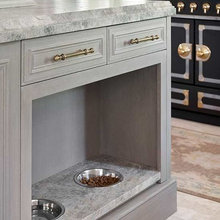 laundry room pet feeder