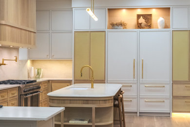 Kitchen - transitional kitchen idea in Grand Rapids