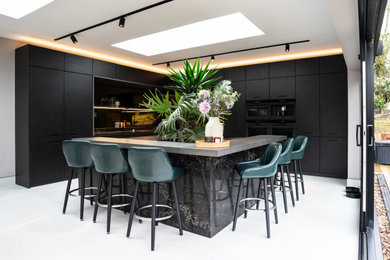 Photo of a contemporary kitchen in Other.