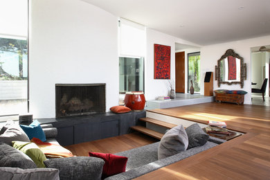 Living room - eclectic living room idea in San Francisco