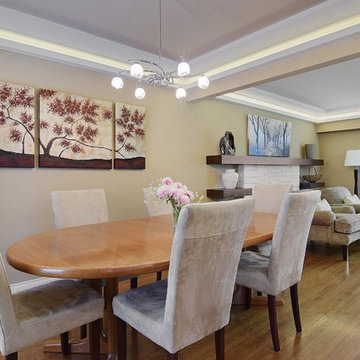 Indirect Ceiling Lighting for Living Room