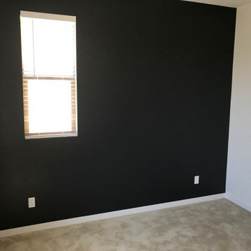 Black on white Accent walls