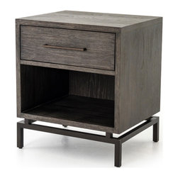 Four Hands Home - Greta Nightstand - Nightstands And Bedside Tables