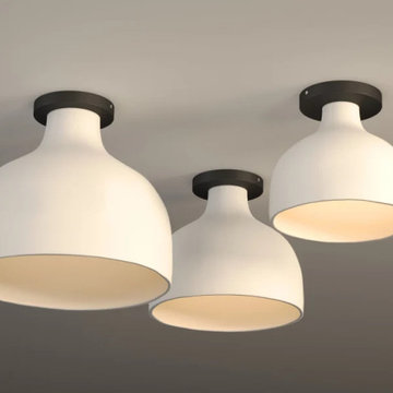 Flush light | semi flush light, low ceiling lamp, Bottleneck Semi-Flush