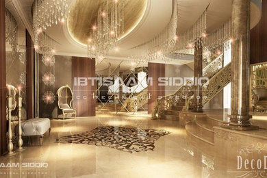 Hallway - contemporary hallway idea in Other
