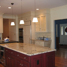 ideas for cabinet next to ovens