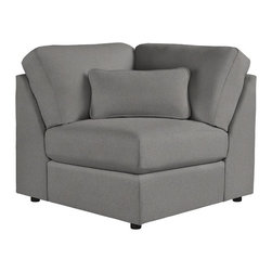 Structure Corner Unit by La-Z-Boy shown in Ash - Products