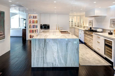 Inspiration for a modern kitchen remodel in Santa Barbara