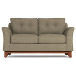 Apt2B - Apt2B Marco Apartment Size Sofa, Woven Gravel, 74"x37"x32" - Make yourself comfortable on the Marco Apartment Size Sofa. Button-tufted back cushions and a solid wood base give it a sleek, sophisticated, and modern look!