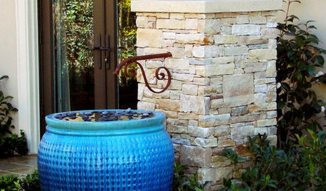 Fall for a Water-Wise Fountain