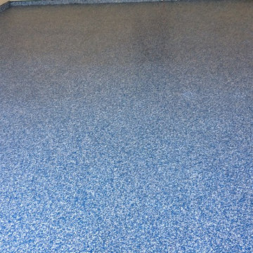 Garage Epoxy/Polyaspartic Flake Floors