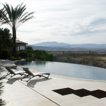 Negative Edge & Perimeter Overflow Pools in Las Vegas, Poolscapes LLC