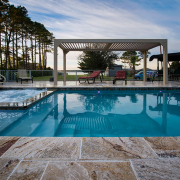 Renovation from a Fiberglass to a Concrete