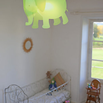 R&M Coudert Elephant Ceiling light for Kids, Lime