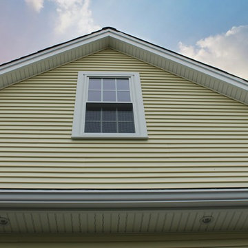 Harvey Windows, Mastic Siding, CertainTeed Roof, on Fairhaven,MA Garage Addition