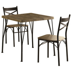 Industrial Dining Sets by Furniture of America E-Commerce by Enitial Lab