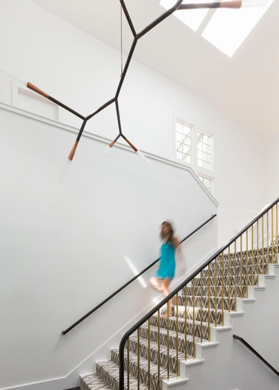 Современный Лестница by Ann Lowengart Interiors
