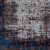 Toscana TCN-2305 Charcoal/Dark Blue Machine Woven 7'6" x 10' Rug