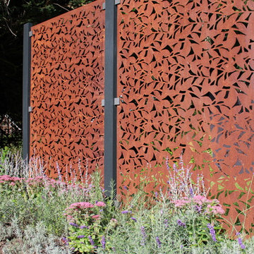 Branches Corten Steel Laser Cut Screen £350