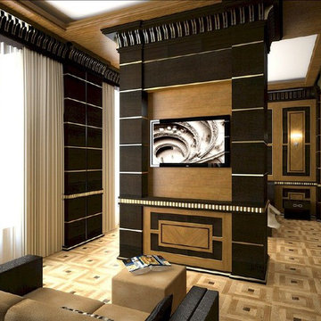 Contemporary hotel room in KIEV