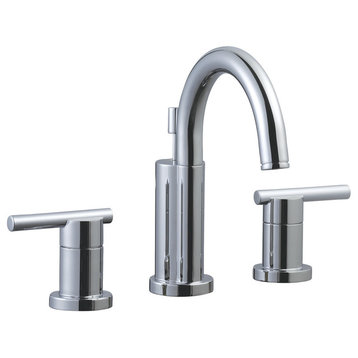 Design House 525741 Double Handle Widespread Bathroom Faucet - Polished Chrome