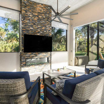 Luxury Outdoor Living Design in Naples, FL