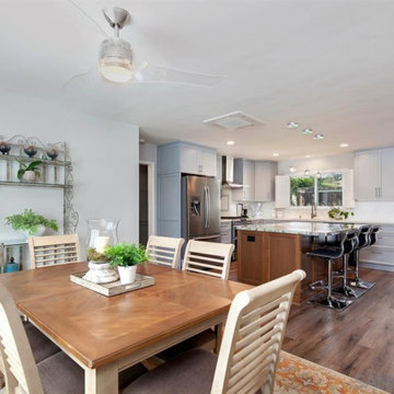 Point Loma Kitchen Remodel Relocated within Existing Space!