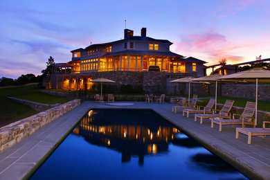 Pool - contemporary pool idea in Boston