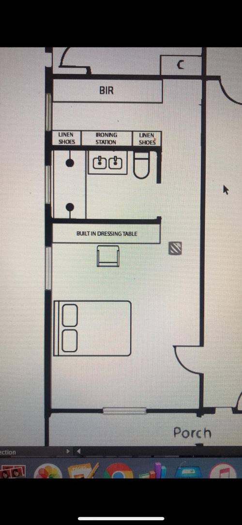 advice on ensuite/ walk in robe plans Houzz AU