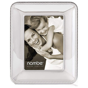Nambe Braid Picture Frame, 5" x 7" - Silver
