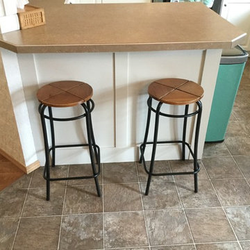 Kitchen Cabinet Refinish and Glazing
