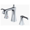 Karran 3-Hole 2-Handle Bathroom Faucet With Pop-Up Drain, Stainless Steel